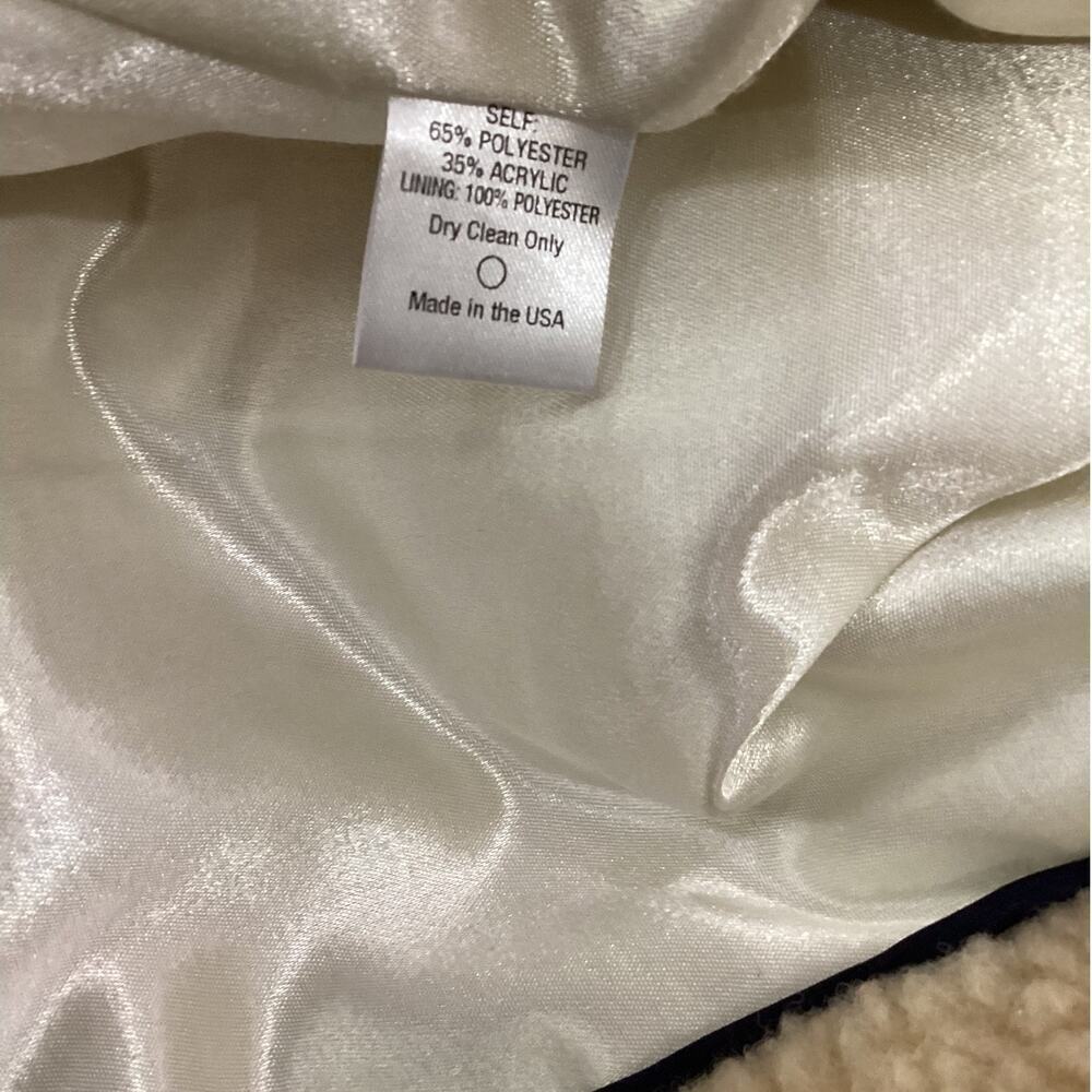 Emerson Fry Teddy Bear Coat In Ivory Size Large Oversized Fit - Picture 14 of 14